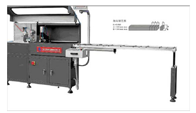 鋁型材角碼高效自動切割鋸